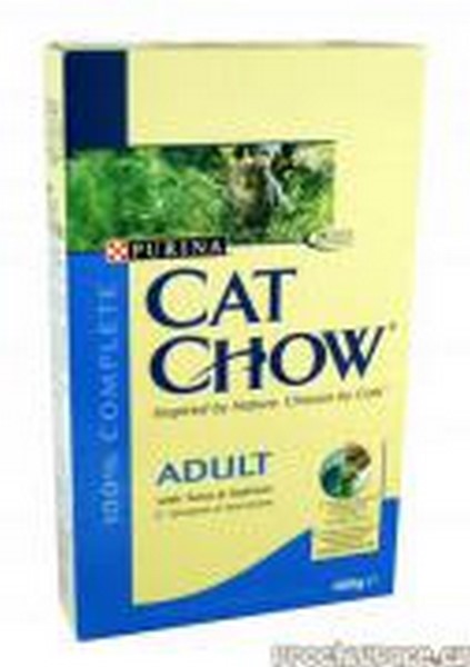 Purina Cat Chow Adult tuňák, losos 400 g