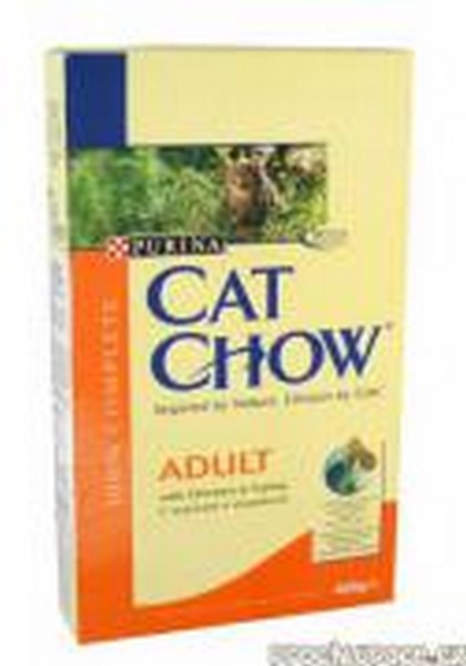 Purina Cat Chow Adult kuře, krůta 400 g