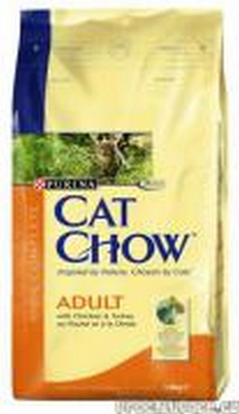 Purina Cat Chow Adult kuře, krůta 1,5 kg